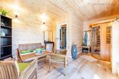 Prodej RD 5+1(346m2), pozemek (933m2) samostatný designový domek sauna, barbecue, Vysoký Újezd, cena 29500000 CZK / objekt, nabízí 